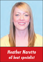 Heather Naretto, oil heat specialist